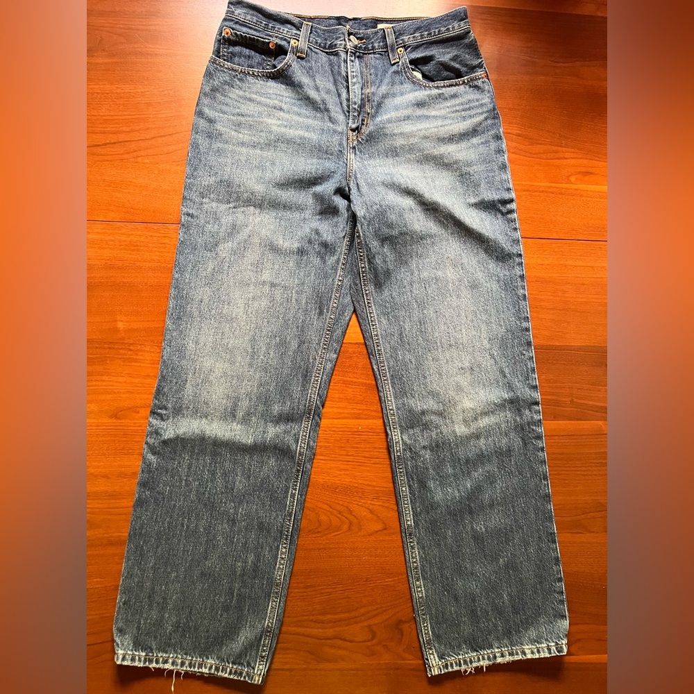 Levi's low pro Straight Blue Jeans